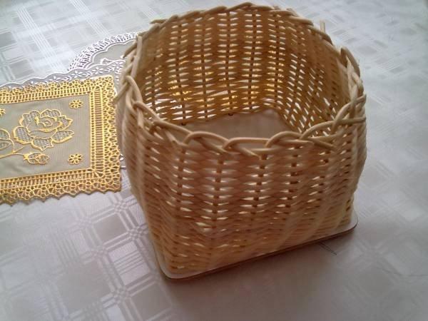 Môj prvý košíček,vďaka vám dievčatá , Pletenie z pedigu Môj prvý košíček,vďaka vám dievčatá , Pletenie z pedigu, kora3d, 1