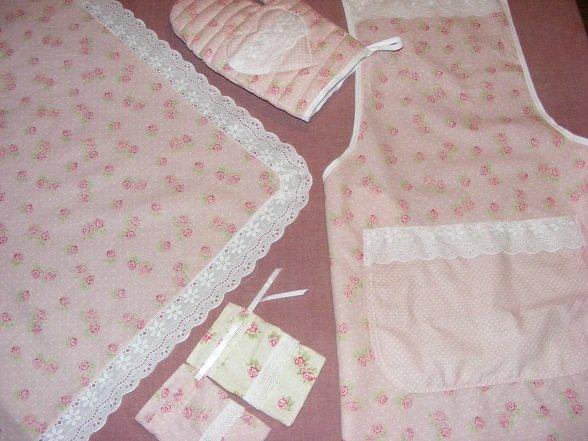 Ružičková sada do kuchyne, Šitie, kaja1000, 1