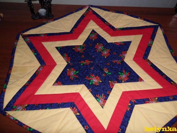 Vianočná hviezda I., Patchwork, daskalobodaska, 1