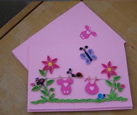 včera vyrobená, Pohľadnice, Scrapbook, Quilling, radkasos, 1