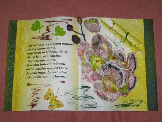 a zase knižka, žltá tentokrát:), Aranžovanie, zu-zu, 1