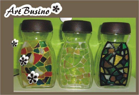 flaštičky, Na skle maľované, BUSINO, 1