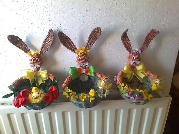 Na jarnú ozdobu do školky a školy..., Papierové pletenie, sulikovamaria, 1