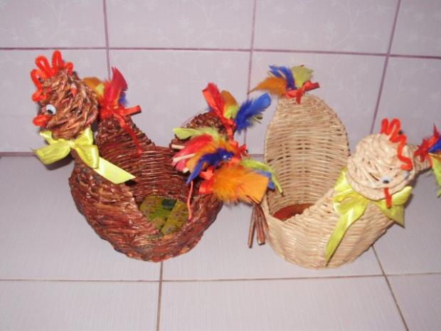 moje prvé sliepočky, Papierové pletenie, Helenka mamina, 1