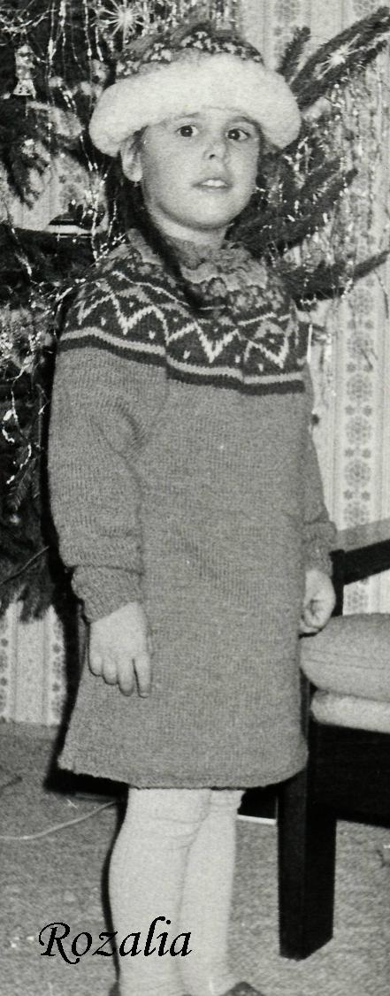 šatočky s nórskym vzorom, Pletenie šatočky s nórskym vzorom, Pletenie, rozalia, 1