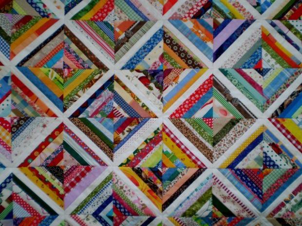 Scrapovka - detail, Patchwork Scrapovka - detail, Patchwork, anaj, 1