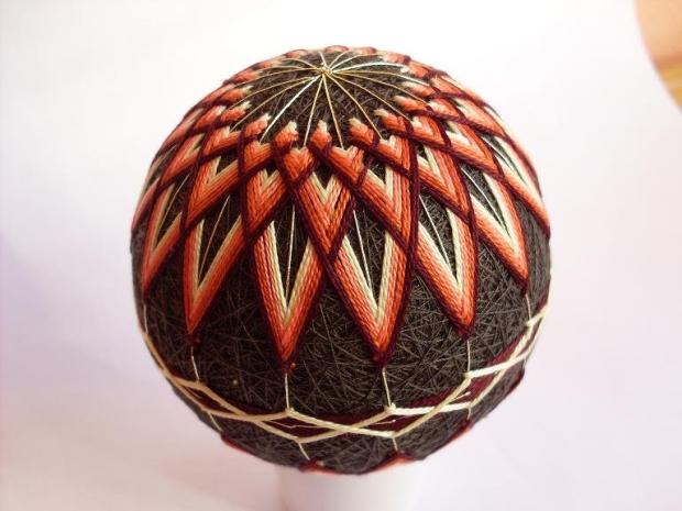 temarikai - japonské lopty pre šťastie , Falošný patchwork, bachovka, 1