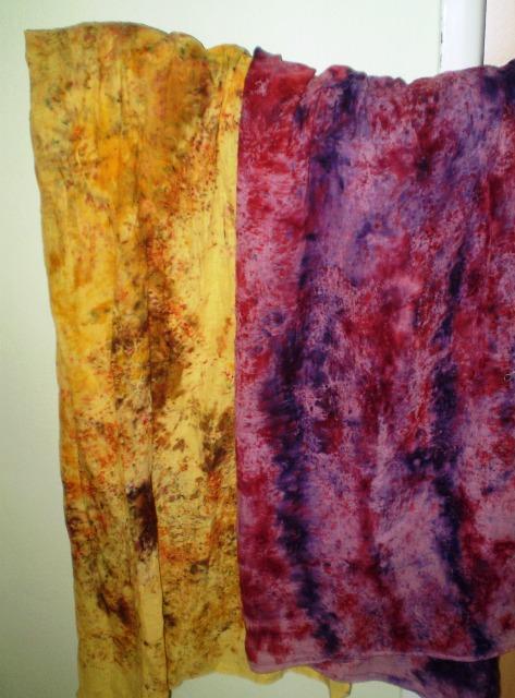 šatka, Maľovaný textil, anaj, 1
