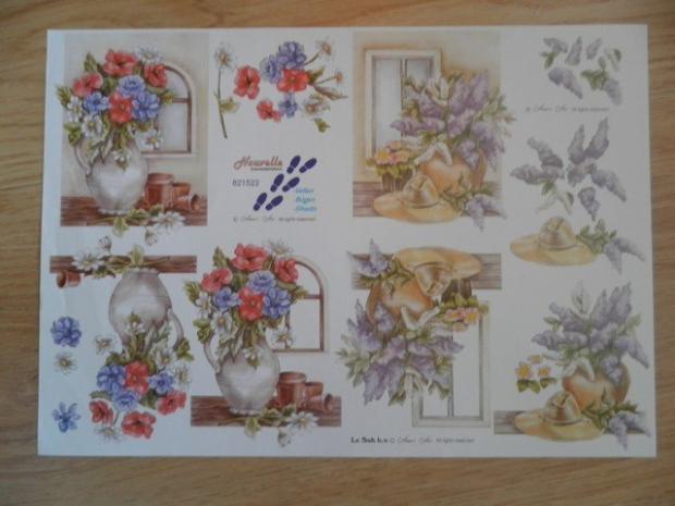 3D papier, na predaj, Servítková technika, luckagrof, 1