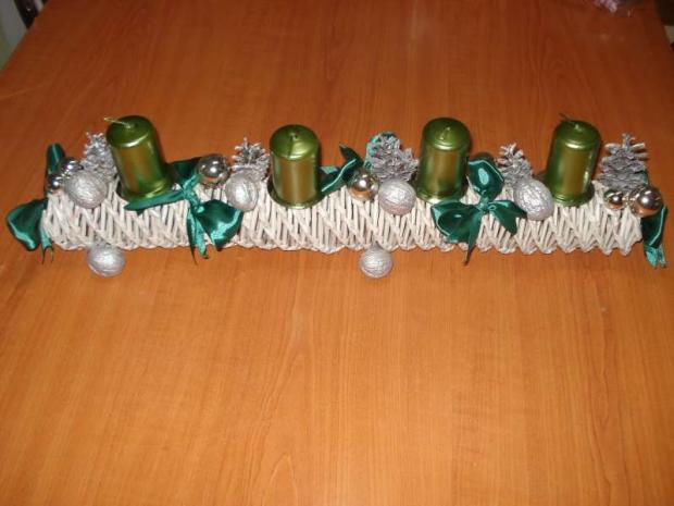 kamarátke adventný, Papierové pletenie kamarátke adventný, Papierové pletenie, dasa.rybarova, 1