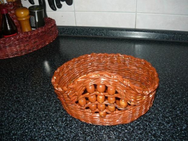 Včerajšie pletenie 2, Papierové pletenie, Ryba01, 1
