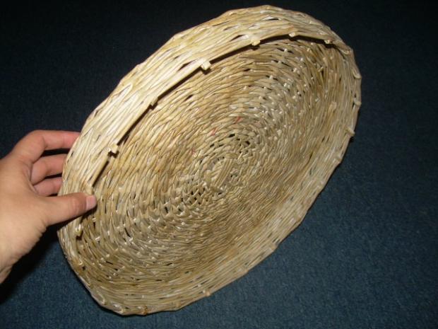 vrchnák na koš , Pletenie z pedigu, klaymanova, 1