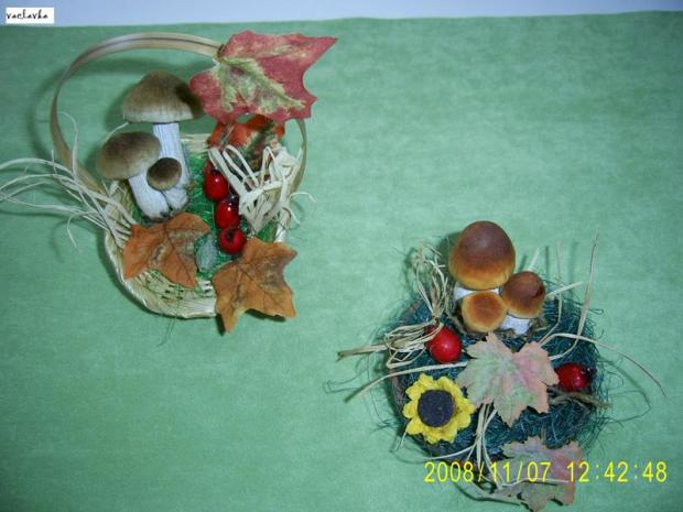 Jesenné miniatúrky, Aranžovanie, vaclavka, 1