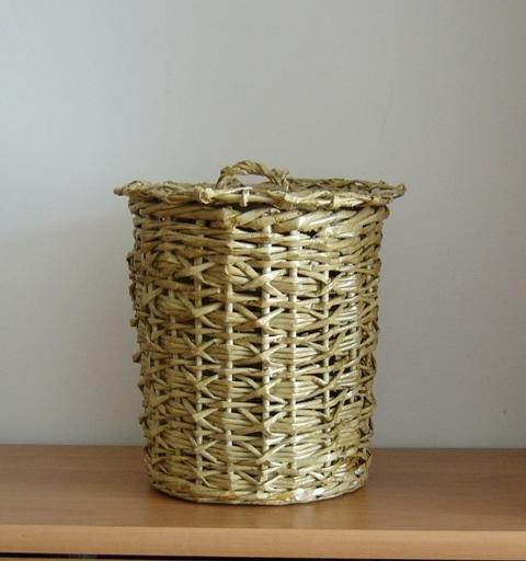 Hviezdičkový kôš, Papierové pletenie, monkadela, 1