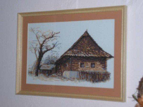chalúpka2, Vyšívanie chalúpka2, Vyšívanie, Dada 2608, 1