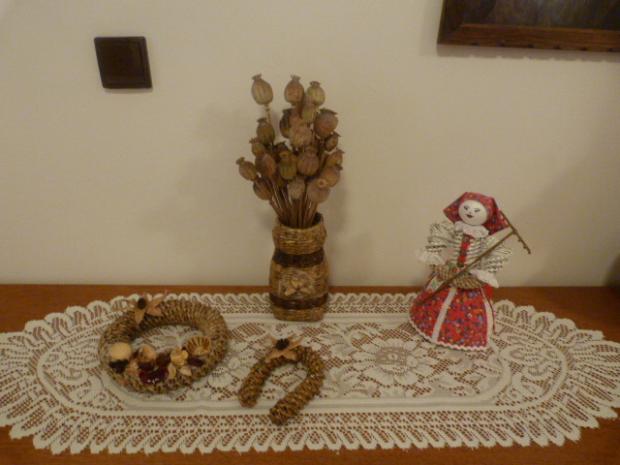 Poďakovanie Martinke - artmamke Martinasl - bábika v kroji, Papierové pletenie, obuska, 1