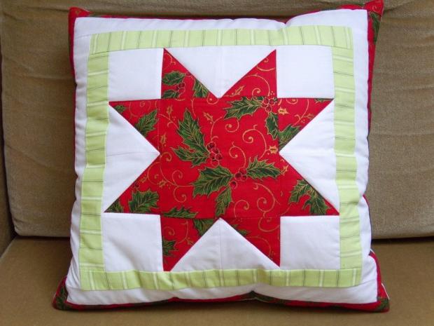 Vianočný vankúš, Patchwork, Gabalka, 1
