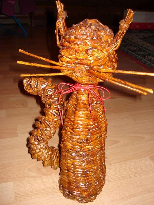 cica, Papierové pletenie cica, Papierové pletenie, mamka Danka, 1