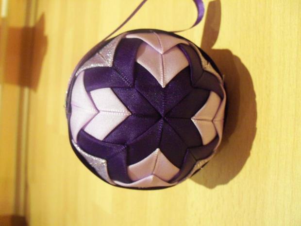 Moja úplne prvá Patchworkova guľa, Falošný patchwork, bea8, 1