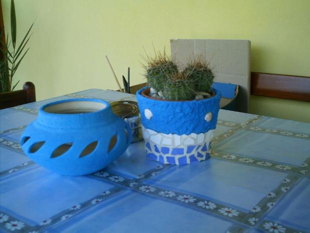 Črepníky, Servítková technika, Jasmin, 1