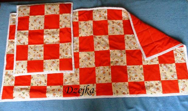 Detská deka a vankúšik, Patchwork, Dzejka, 1