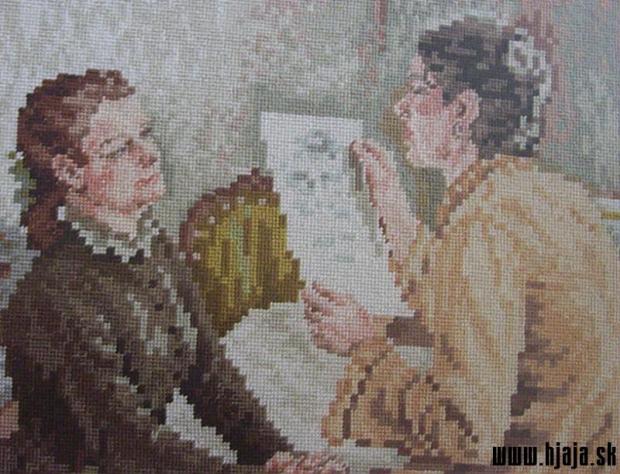 diplom  , Vyšívanie, Hjaja, 1