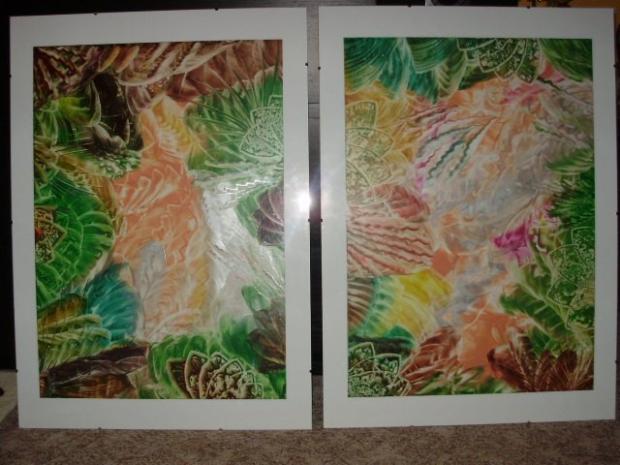 abstrakt 50X70cm, Maľovanie, Helenka mamina, 1