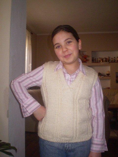 vestička na zohriatie pre moju Mirku, Pletenie vestička na zohriatie pre moju Mirku, Pletenie, merika4, 1