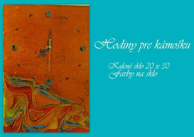 Hodiny, Na skle maľované Hodiny, Na skle maľované, BeátaK, 1