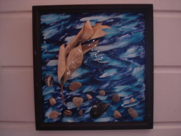 asambláž, Maľovanie, dana.art, 1