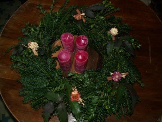 adventný veniec '09, indijanka, 1