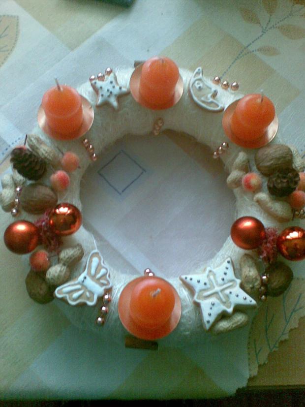 Adventný venček, annagre, 1