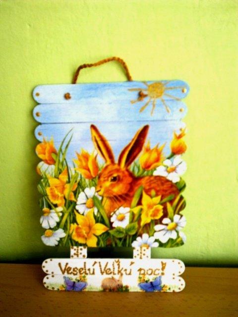 Veľkonočný obrázok, Servítková technika, annagre, 1