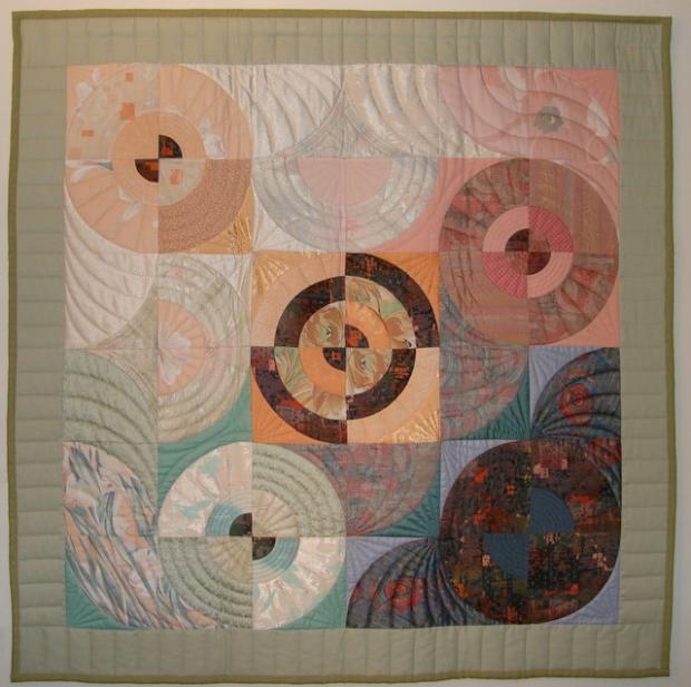Patchworková technika Kruhy, Patchwork, AnkaZ, 1