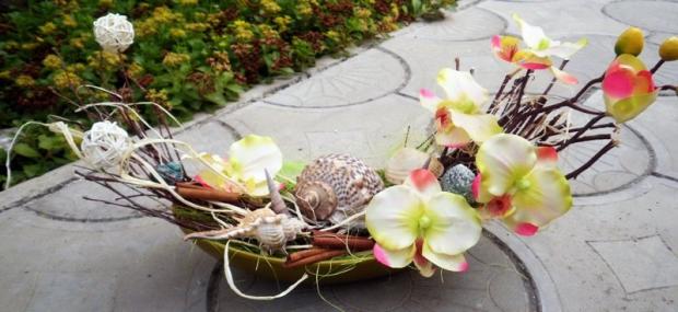 Dekorácia pout pourri, Aranžovanie, SURI, 1