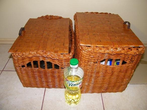 Nové košíky do novej kuchyne, Papierové pletenie Nové košíky do novej kuchyne, Papierové pletenie, grofana, 1