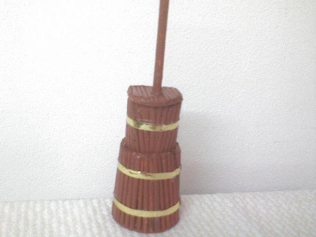 dbenka na maslo miniatura zabávala som sa, Papierové pletenie, letoanka, 1