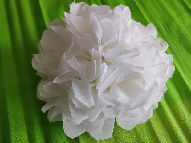 Ako vyrobiť veľký papierový pompon, návod, Tvorenie z papiera Ako vyrobiť veľký papierový pompon, návod, Tvorenie z papiera, Dasa_
