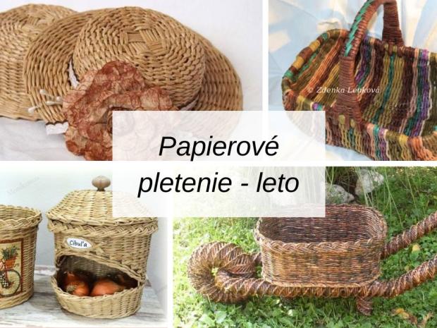 Pletenie z papiera inšpirované letom - nápady a návody, Inšpirácie, Artmama.sk