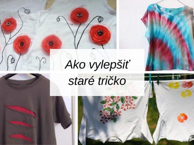 Ako vylepšiť svoje staré tričko - Nápady a návody na kreatívne premeny oblečenia, Inšpirácie, Artmama.sk