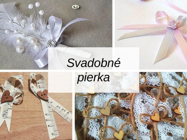 Vlastnoručne vyrobené svadobné pierka: Návody a inšpirácie pre váš veľký deň, Inšpirácie, Artmama.sk