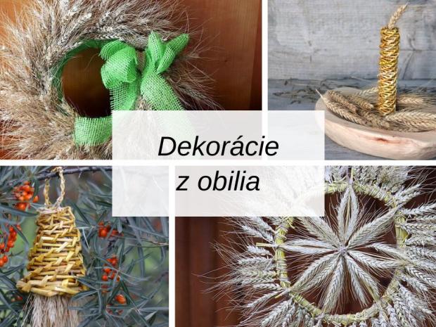 Tvorenie z obilia – nápady a návody na prírodné dekorácie zo slamy a klasov, Inšpirácie, Artmama.sk